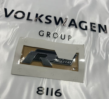 5K0853688A FOD VOLKSWAGEN GENUINE OEM TIGUAN R LINE EMBLEM NAMEPLATE