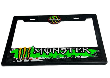 License Plate Frame MONSTER ENERGY Motorcycle Racing Team 3D Heavy Duty