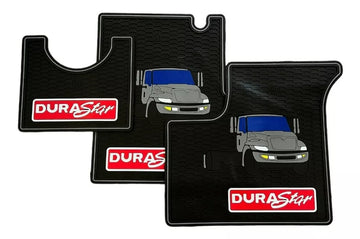 International 4300 Floor Mats DURASTAR Truck Logo 3D Heavy Duty 3 Pieces SET