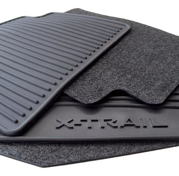 NISSAN X-TRAIL 2002-2020 ORIGINAL FLOOR MATS SET HEAVY DUTY OEM
