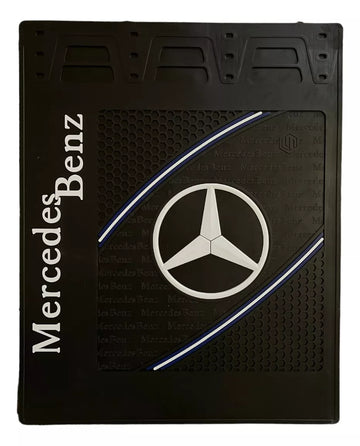 Mercedes Benz Mud Flaps Pair 24 x 30 Commercial Semi-Truck Heavy Duty