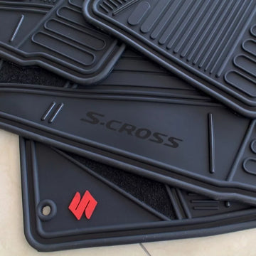 SUZUKI S-CROSS 2014-2022 SX4 ORIGINAL FLOOR MATS SET HEAVY DUTY OEM