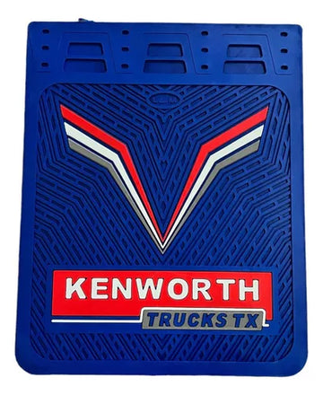 Kenworth Mud Flaps Pair 24 x 30 Custom Commercial Semi-Truck Heavy Duty