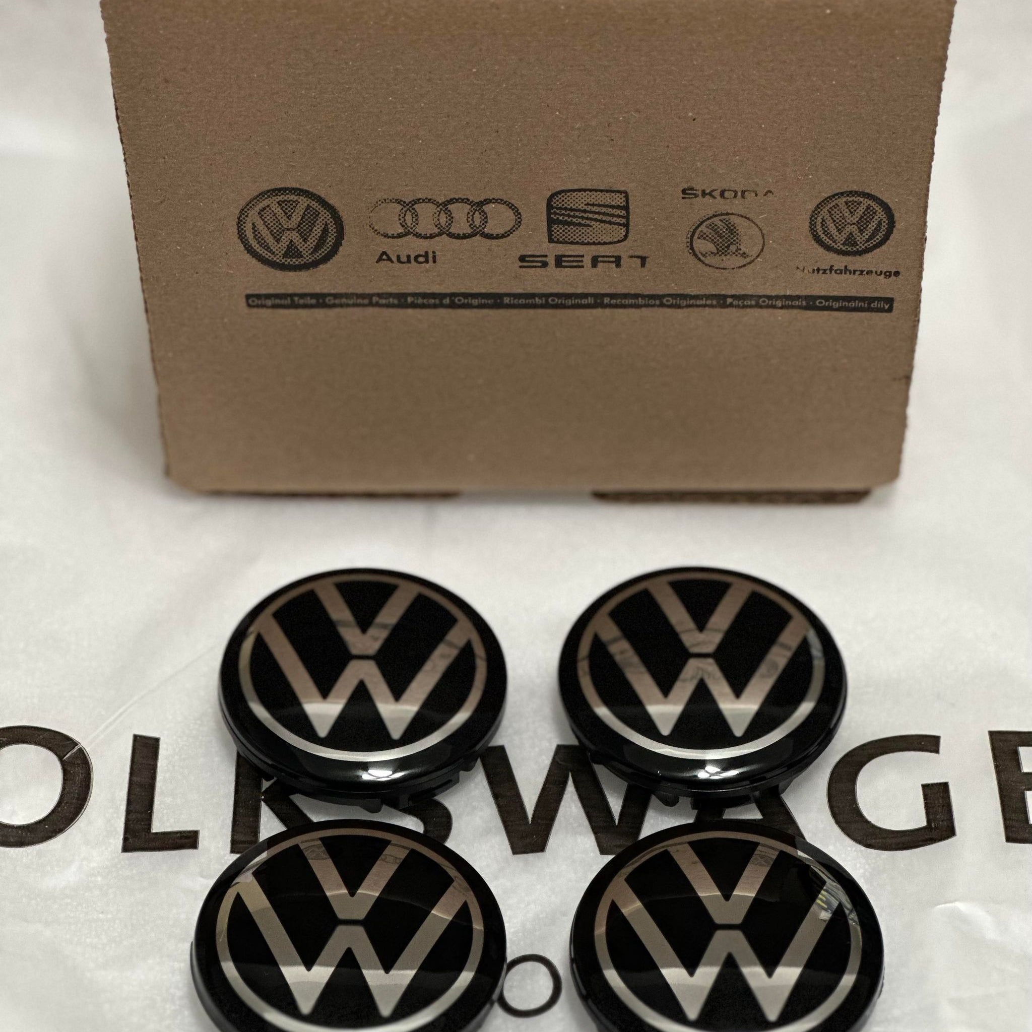 Center Caps Hubcap 55mm VW Beetle Golf Jetta Golf Tiguan Passat EOS CC 6CD60117 OEM Wheel