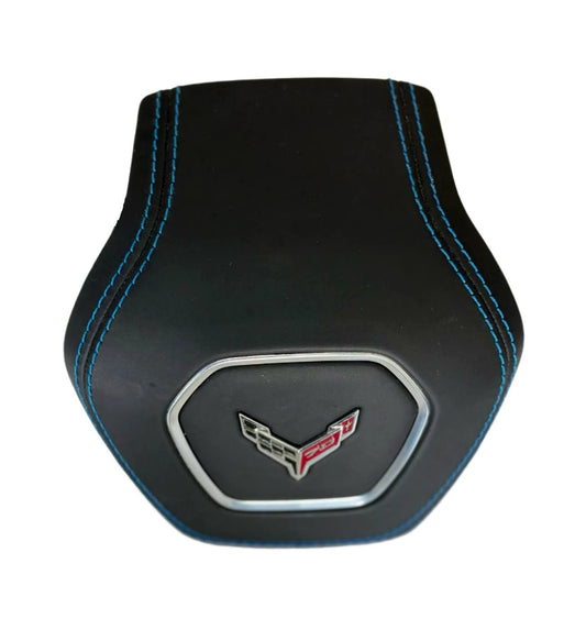 Corvette C8 Airbag Cover 2020-2025 Blue Stitches 70th Anniversary Genuine OEM Stingray Z06 ZR1