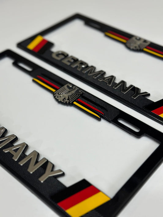 License Plate Frames for VOLKSWAGEN WOLFSBURG EDITION GERMANY Heavy Duty Plastic