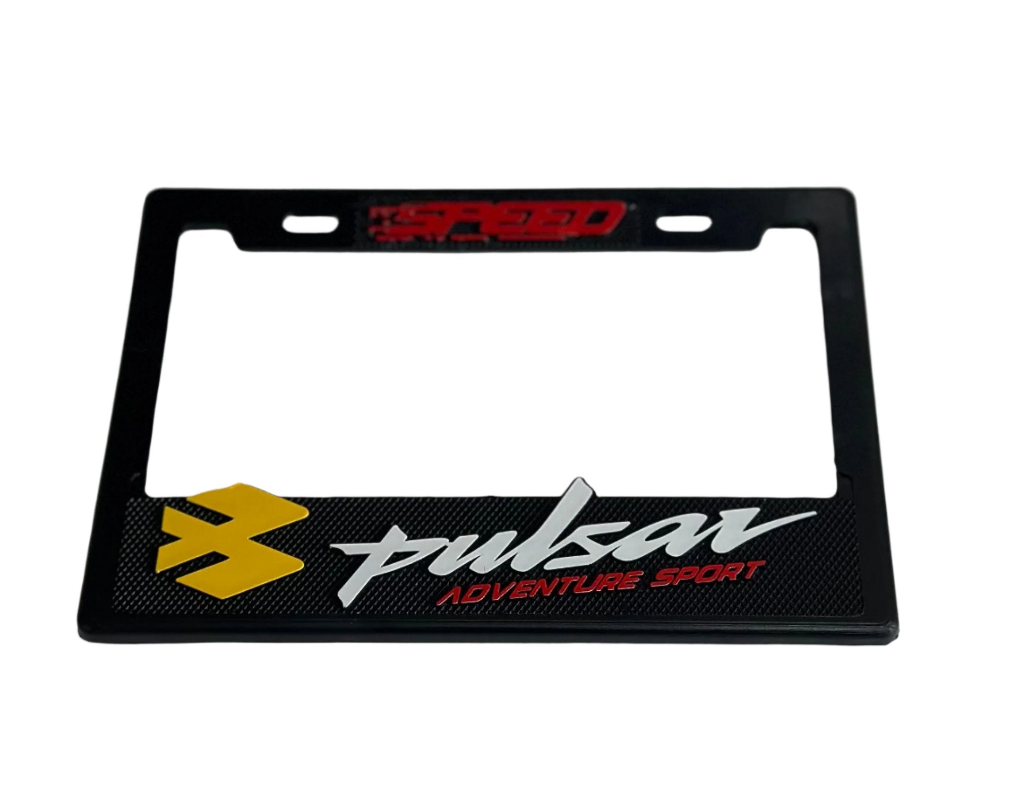 x1 Marco de matrícula para PULSAR ADVENTURE SPORT SPEED 3D Plástico resistente