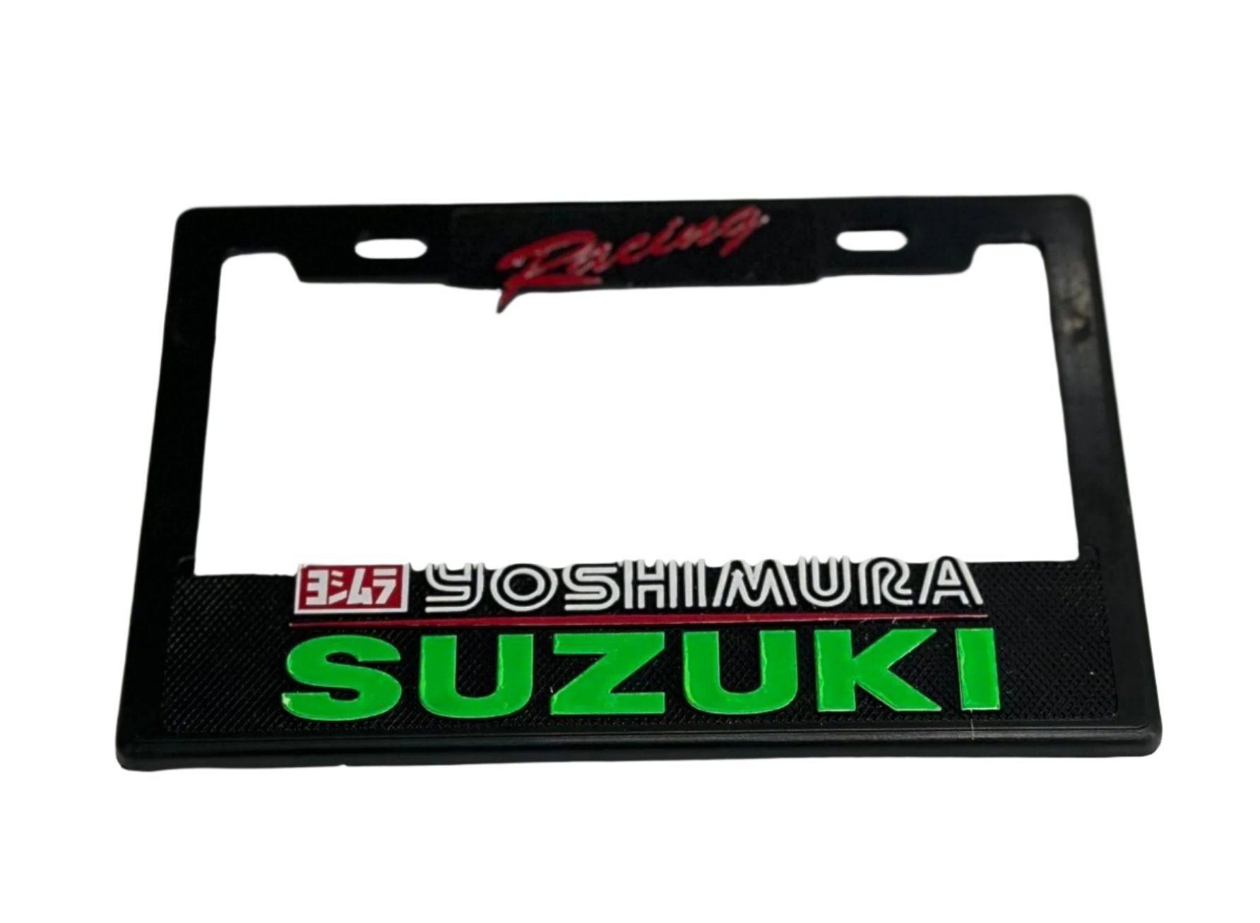 License Plate Frame for SUZUKI YOSHIMURA MOTORCYCLE 3D Heavy Duty Plastic