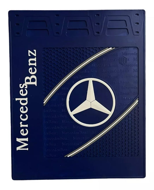 Mercedes Benz Mud Flaps Pair 24 x 30 Commercial Semi-Truck Heavy Duty