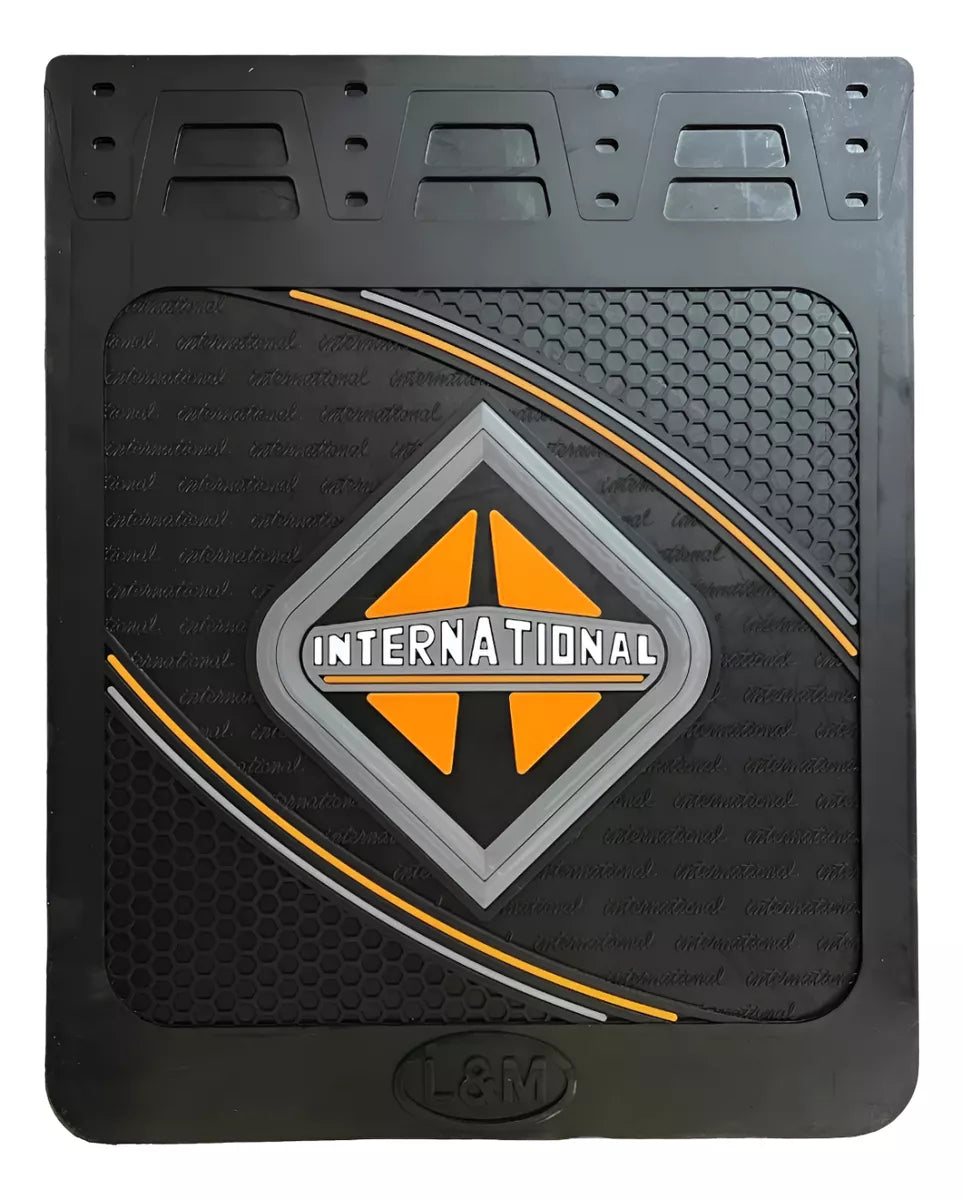 International Mud Flaps Pair 24 x 30 Commercial Semi-Truck Heavy Duty 