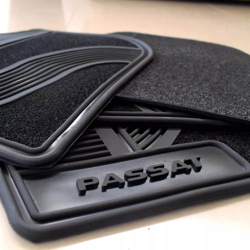 VOLKSWAGEN PASSAT 2012-2020 ORIGINAL FLOOR MATS SET HEAVY DUTY OEM