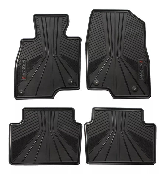 MAZDA 3 FLOOR MATS SET ORIGINAL HEAVY DUTY 2014-2018 OEM