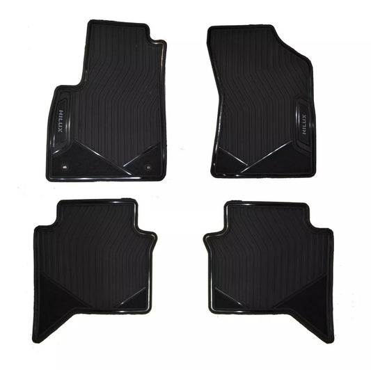 TOYOTA HILUX 2016-2020 ORIGINAL FLOOR MATS SET HEAVY DUTY OEM