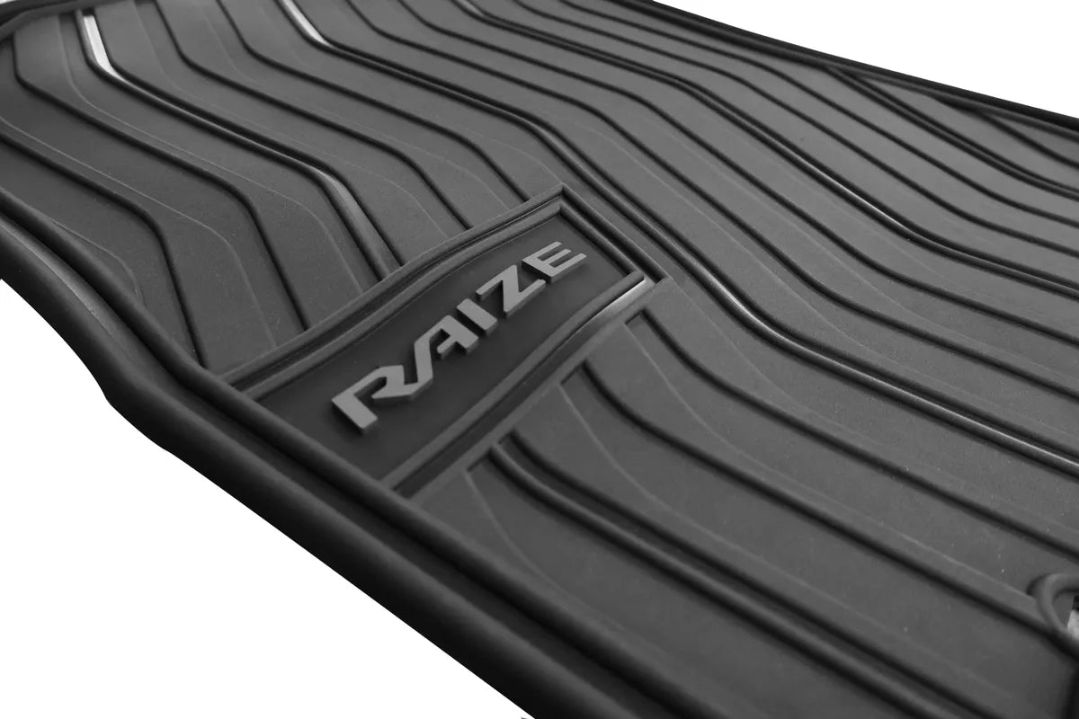 TOYOTA RAIZE 2022-2025 ORIGINAL FLOOR MATS SET HEAVY DUTY OEM