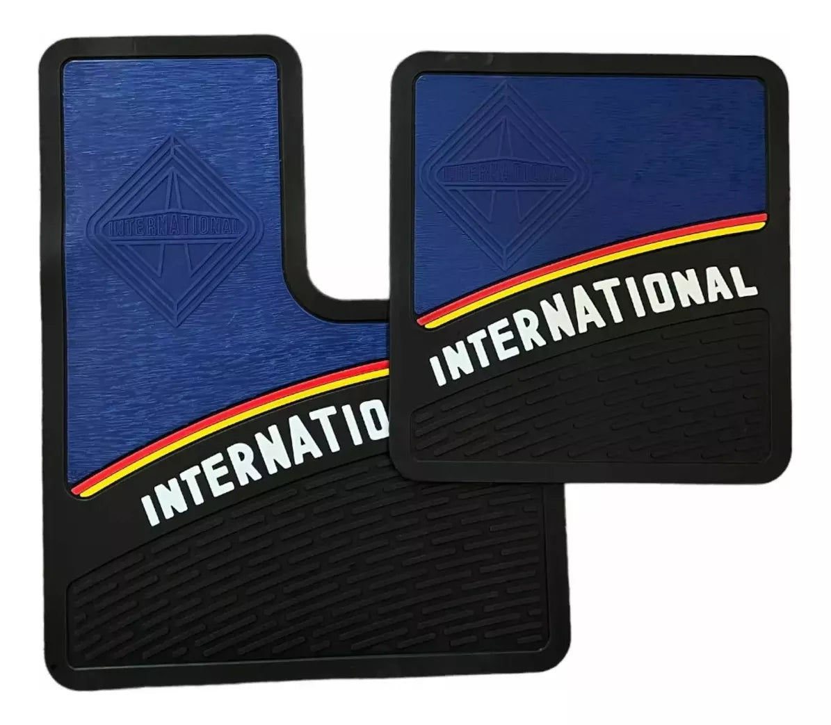 International Floor Mats for 9-200 9-400 Commercial Truck Lettering Logo Heavy Duty PAIR