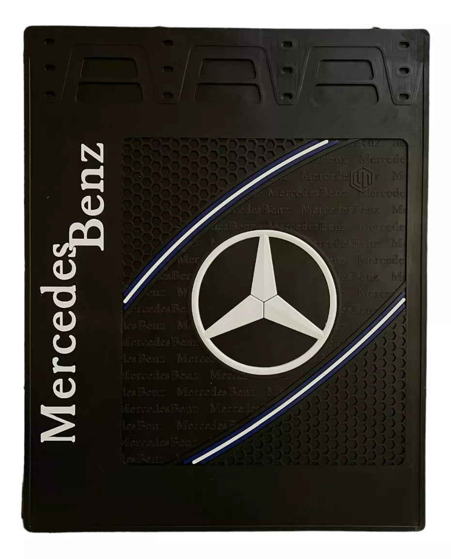 Mercedes Benz Mud Flaps Pair 24 x 30 Commercial Semi-Truck Heavy Duty