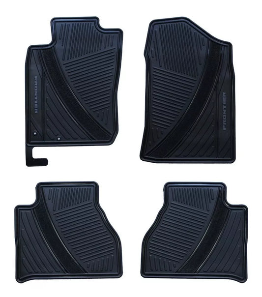 NISSAN FRONTIER 2005-2021 ORIGINAL FLOOR MATS SET CREW CAB HEAVY DUTY OEM