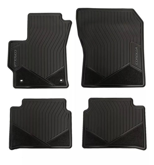 TOYOTA COROLLA 2020-2024 ORIGINAL FLOOR MATS SET HEAVY DUTY OEM