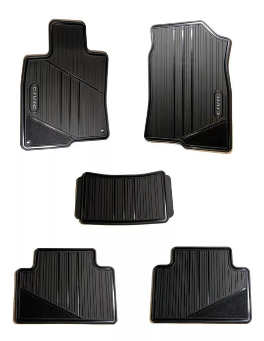 HONDA CIVIC 2016-2021 ORIGINAL FLOOR MATS SET HEAVY DUTY OEM