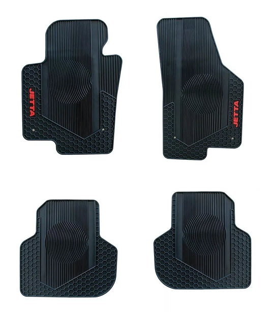 VOLKSWAGEN JETTA 2010-2018 ORIGINAL FLOOR MATS SET HEAVY DUTY OEM