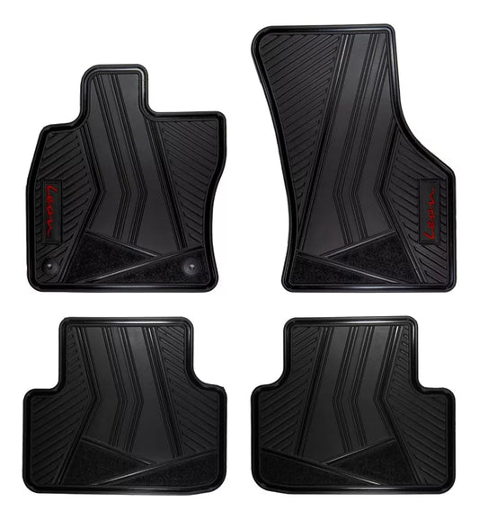 SEAT LEON 2013-2024 ORIGINAL FLOOR MATS SET HEAVY DUTY OEM