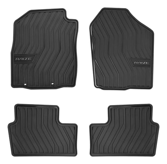 TOYOTA RAIZE 2022-2025 ORIGINAL FLOOR MATS SET HEAVY DUTY OEM