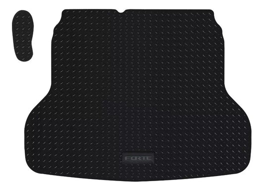 KIA FORTE 2019-2024 TRUNK MAT PREMIUM ANTI-SLIP HEAVY DUTY