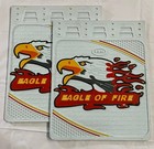 International Peterbilt Truck Eagle of Fire Vertical Mud Flaps 24x30" (2 pcs)