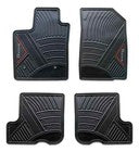 Renault Sandero OEM Waterproof Rubber Molded Fit Floor Mats Protection Set Black