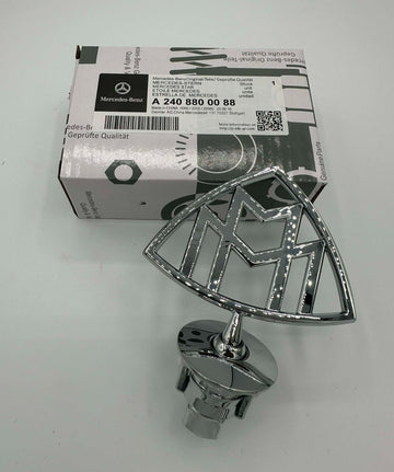 OEM Genuine Maybach Hood Emblem Ornament Badge Standing Star AMG Edition