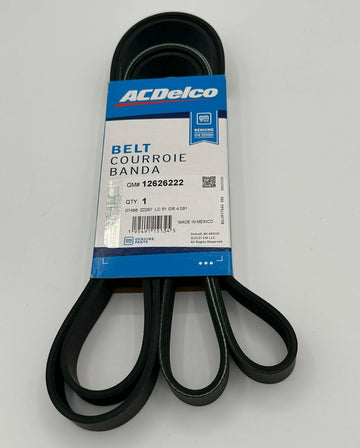 2007-2013 SILVERADO SIERRA TAHOE YUKON 5.3 6.0 6.2 SERPENTINE BELT NEW 12626222