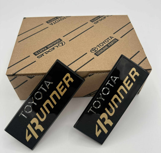 1984 1985 1986 1987 1988 1989 4 Runner Cab Pillar Side Emblem Badge (2x Glod)