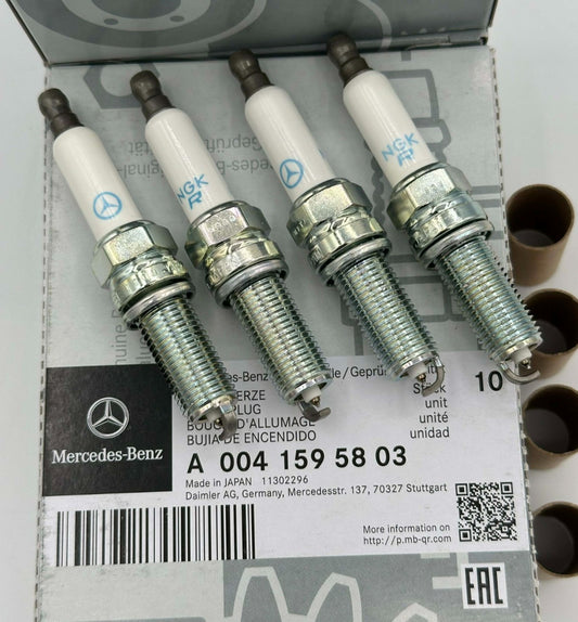 NGK Laser Platinum Spark Plug Set 4 Pieces 94716 For W204 R172 C250 SLK250 L4