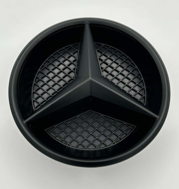 OEM Mercedes-Benz ML GL GLE Grille Grill Beam Star Matte Black Emblem & Housing
