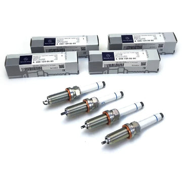 x4 Mercedes-Benz A0001590500 OEM Spark Plug M176 M177 M260 M264 AMG SILZKFR8F7S