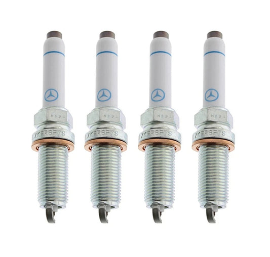 x4 Mercedes-Benz A0001590500 OEM Spark Plug M176 M177 M260 M264 AMG SILZKFR8F7S