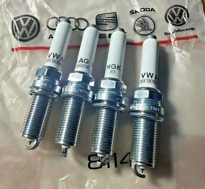 4x NGK 06K905601K Spark Plug Volkswagen Porsche Audi Tiguan Q3 Atlas GTI 2.0 1.8